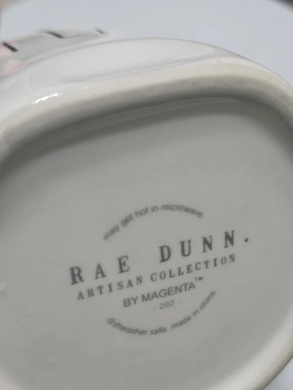 Rae Dunn TEA Tea Cup Coffee Mug Oversized for lots of tea to spill